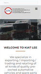 Mobile Screenshot of kiatleegroup.com